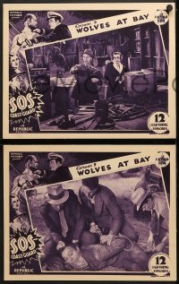 2r808 SOS COAST GUARD 3 chapter 9 LCs 1937 Ralph Byrd, Bela Lugosi in border, serial, Wolves at Bay!