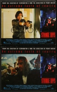 2r332 STRANGE DAYS 8 int'l LCs 1995 blue close-up of Ralph Fiennes, you know you want it!