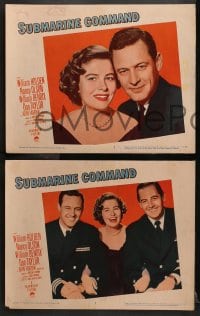 2r334 SUBMARINE COMMAND 8 LCs 1951 William Holden, Nancy Olson, William Bendix, Don Taylor