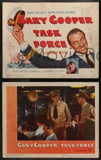 2r595 TASK FORCE 5 LCs 1949 Gary Cooper, Jane Wyatt, Walter Brennan, World War II!