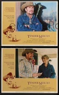 2r347 TENDER MERCIES 8 LCs 1983 Bruce Beresford, Best Actor Robert Duvall & Tess Harper!