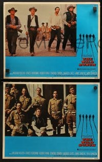 2r382 WILD BUNCH 8 LCs 1969 Sam Peckinpah cowboy classic, William Holden & Ernest Borgnine!