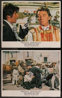 2r602 WRATH OF GOD 5 LCs 1972 priest Robert Mitchum is not exactly what the Lord had in mind!