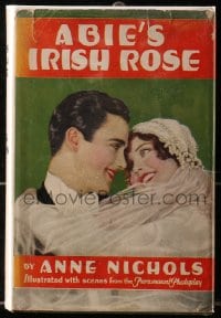 2s465 ABIE'S IRISH ROSE Grosset & Dunlap movie edition hardcover book 1929 Buddy Rogers, Nancy Carroll