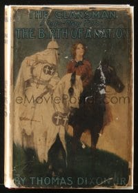 2s472 BIRTH OF A NATION Grosset & Dunlap movie edition hardcover book 1915 D.W. Griffith, Dixon