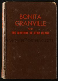 2s474 BONITA GRANVILLE & THE MYSTERY OF STAR ISLAND hardcover book 1942 she solves a mystery!