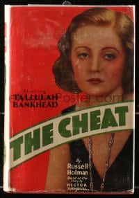 2s477 CHEAT Grosset & Dunlap movie edition hardcover book 1931 beautiful Tallulah Bankhead!