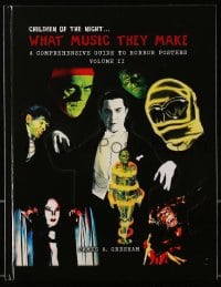 2s478 CHILDREN OF THE NIGHT: WHAT MUSIC THEY MAKE hardcover book 2018 guide to horror posters!