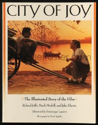 2s837 CITY OF JOY softcover book 1992 the illustrated story of the Patrick Swayze film!