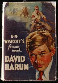 2s483 DAVID HARUM Grosset & Dunlap movie edition hardcover book 1934 Will Rogers, Louise Dresser