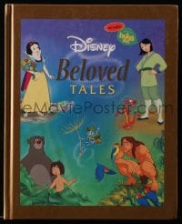 2s485 DISNEY BELOVED TALES hardcover book 2003 Snow White, Jungle Book & more, color illustrations!