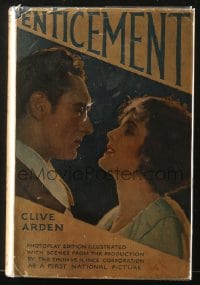2s491 ENTICEMENT Grosset & Dunlap movie edition hardcover book 1925 young Mary Astor, Clive Brook!