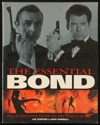 2s840 ESSENTIAL BOND softcover book 1999 An Authorized Guide to the World of 007, color images!