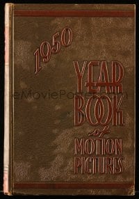 2s515 FILM DAILY YEARBOOK OF MOTION PICTURES hardcover book 1950 filled with great information!