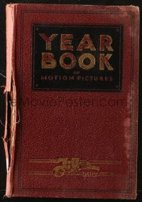2s496 FILM DAILY YEARBOOK OF MOTION PICTURES hardcover book 1931 filled with movie information!