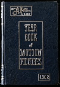2s527 FILM DAILY YEARBOOK OF MOTION PICTURES hardcover book 1962 filled with movie information!