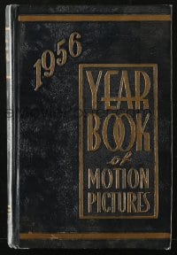 2s521 FILM DAILY YEARBOOK OF MOTION PICTURES hardcover book 1956 filled with movie information!