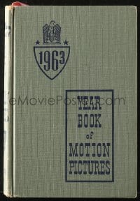 2s528 FILM DAILY YEARBOOK OF MOTION PICTURES hardcover book 1963 filled with movie information!