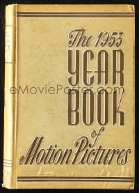 2s518 FILM DAILY YEARBOOK OF MOTION PICTURES hardcover book 1953 filled with movie information!