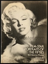 2s842 FILM-STAR PORTRAITS OF THE FIFTIES softcover book 1980 with 163 glamor photos, Golden Age!