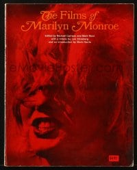2s841 FILMS OF MARILYN MONROE softcover book 1974 an illustrated biography of the movie legend!