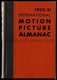 2s539 INTERNATIONAL MOTION PICTURE ALMANAC hardcover book 1950-51 filled with movie information!