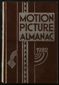 2s553 INTERNATIONAL MOTION PICTURE ALMANAC hardcover book 1982 filled with great movie information!