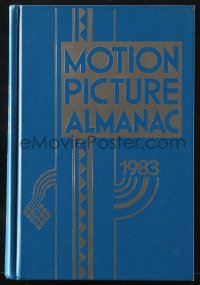 2s554 INTERNATIONAL MOTION PICTURE ALMANAC hardcover book 1983 filled with great movie information!