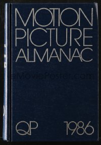 2s557 INTERNATIONAL MOTION PICTURE ALMANAC hardcover book 1986 filled with great movie information!