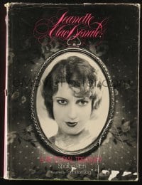2s566 JEANETTE MACDONALD: A PICTORIAL TREASURY signed hardcover book 1973 by author Sharon Rich!