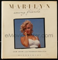 2s573 MARILYN AMONG FRIENDS hardcover book 1987 beautiful color photos from 1952 until 1963!