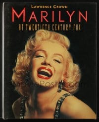 2s574 MARILYN AT TWENTIETH CENTURY FOX hardcover book 1987 filled with sexy images!
