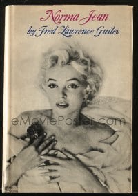 2s589 NORMA JEAN hardcover book 1969 The Life of Marilyn Monroe, illustrated biography!