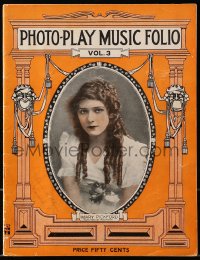 2s870 PHOTO-PLAY MUSIC FOLIO song folio 1914 Mary Pickford pictured on the cover!
