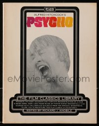 2s828 ALFRED HITCHCOCK'S PSYCHO softcover book 1974 recreated in over 1,300 photos & dialogue!