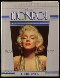 2s596 SCREEN GREATS: MARILYN MONROE hardcover book 1982 an illustrated biography with color photos!