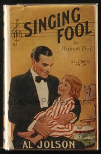 2s599 SINGING FOOL Readers Library Publishing movie edition English hardcover book 1928 Al Jolson!