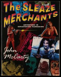 2s880 SLEAZE MERCHANTS softcover book 1995 Adventures in Exploitation Filmmaking, great images!