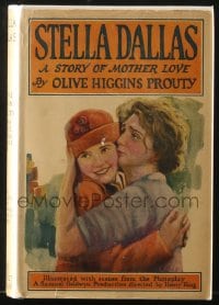 2s601 STELLA DALLAS Grosset & Dunlap movie edition hardcover book 1925 Ronald Colman, Belle Bennett
