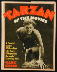 2s606 TARZAN OF THE MOVIES hardcover book 1968 a pictorial history of 50 years!