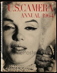2s613 U.S. CAMERA ANNUAL 1964 first edition hardcover book 1964 Marilyn Monroe by Bert Stern cover!