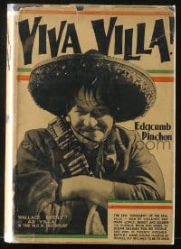 2s616 VIVA VILLA Grosset & Dunlap movie edition hardcover book 1934 Wallace Beery, Fay Wray!