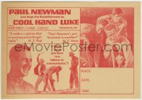 2s128 COOL HAND LUKE herald 1967 Paul Newman, what we've got here is a failure to communicate!
