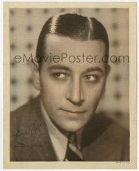 2s166 GLASS KEY herald 1935 head & shoulders portrait of George Raft with facsimile signature!