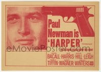 2s179 HARPER herald 1966 sexy Pamela Tiffin, Paul Newman looks for a rich man's kidnapper/murderer!