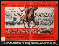 2s700 INDIAN FIGHTER pressbook 1955 the vastness of SHANE! violence of RED RIVER! drama of HIGH NOON!