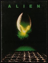 2s934 ALIEN souvenir program book 1979 Ridley Scott outer space sci-fi monster classic!