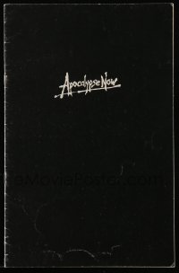 2s935 APOCALYPSE NOW souvenir program book 1979 Francis Ford Coppola Vietnam classic!