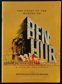 2s940 BEN-HUR softcover souvenir program book 1960 Charlton Heston, William Wyler classic epic!