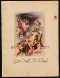 2s956 GONE WITH THE WIND souvenir program book 1939 Selznick production of Margaret Mitchell story!